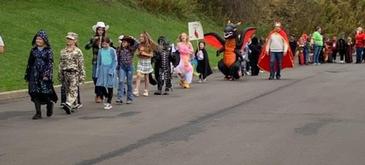 Elementary Halloween Parade